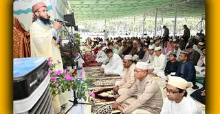 রাজারবাগে ঈদের নামাজ আদায় করলেন আইজিপি